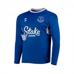 Everton Koszulka Męska Domowy 2022-2023 Długie Rękawy