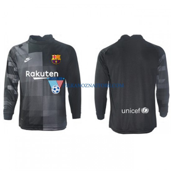 Strój Bramkarski FC Barcelona Koszulka Męska Wyjazdowy 2021-2022 Długie Rękawy