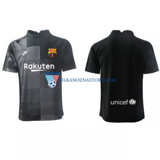 Strój Bramkarski FC Barcelona Koszulka Męska Wyjazdowy 2021-2022 Krótkie Rękawy