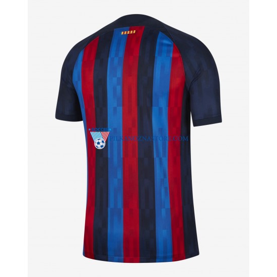 FC Barcelona Koszulka Męska Domowy 2022-2023 Krótkie Rękawy
