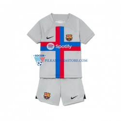 FC Barcelona dla Dzieci Koszulka Trzeci 2022-2023 Krótkie Rękawy