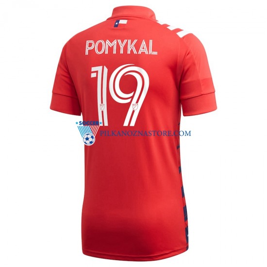 FC Dallas Paxton Pomykal 19 2021 Koszulka Męska Domowy Krótkie Rękawy