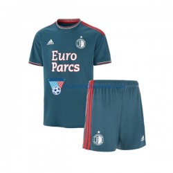 Feyenoord Rotterdam dla Dzieci Koszulka Wyjazdowy 2022-2023 Krótkie Rękawy