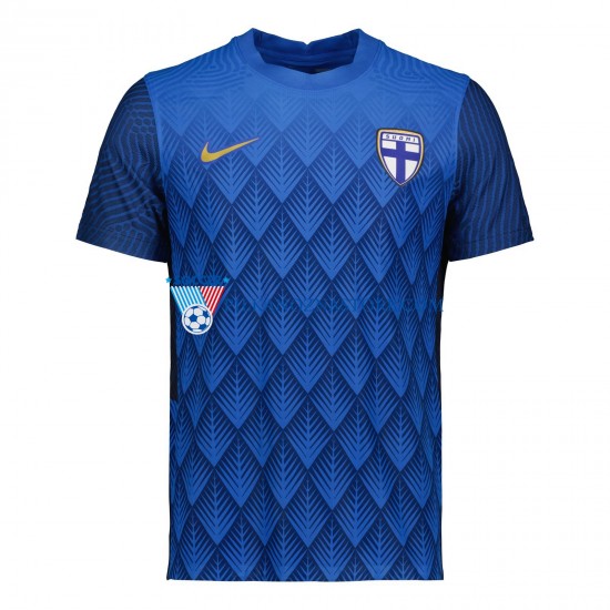 Finlandia Koszulka Męska Wyjazdowy 2022 Krótkie Rękawy