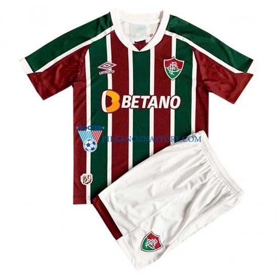 Fluminense dla Dzieci Koszulka Domowy 2022-2023 Krótkie Rękawy
