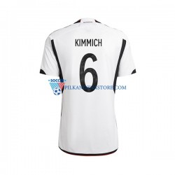 Niemcy Joshua Kimmich 6 Koszulka Męska Domowy MŚ 2022 Krótkie Rękawy