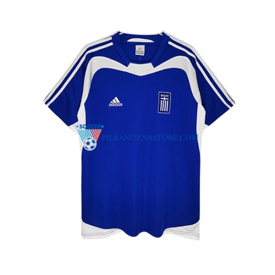 Grecja Retro Koszulka Męska Wyjazdowy 2004 Krótkie Rękawy