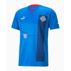 Islandia Koszulka Męska Domowy 2022 Krótkie Rękawy