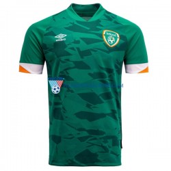 Irlandia Koszulka Męska Domowy 2022 Krótkie Rękawy