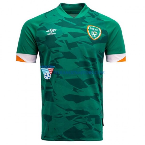 Irlandia Koszulka Męska Domowy 2022 Krótkie Rękawy