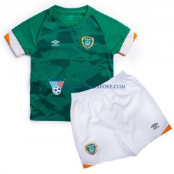 Irlandia dla Dzieci Koszulka Domowy 2022 Krótkie Rękawy