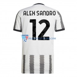 Juventus Alex Sandro 12 Koszulka Męska Domowy 2022-2023 Krótkie Rękawy