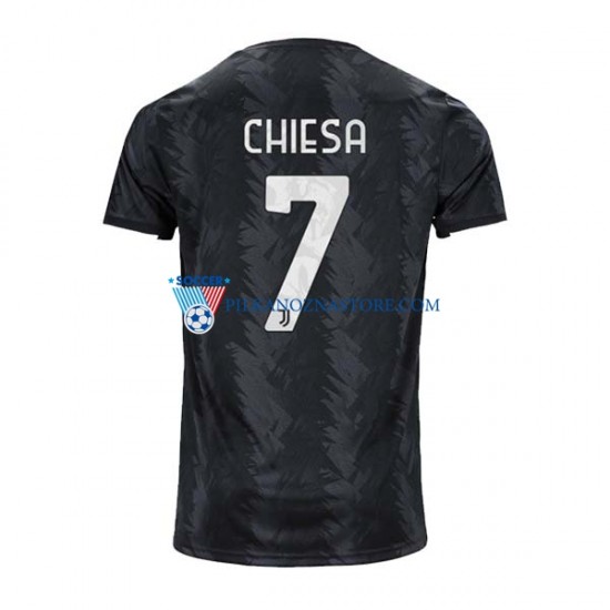 Juventus Chiesa 7 Koszulka Męska Wyjazdowy 2022-2023 Krótkie Rękawy