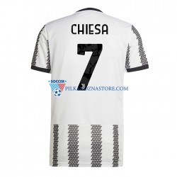 Juventus Chiesa 7 Koszulka Męska Domowy 2022-2023 Krótkie Rękawy