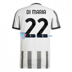 Juventus Di Maria 22 Koszulka Męska Domowy 2022-2023 Krótkie Rękawy