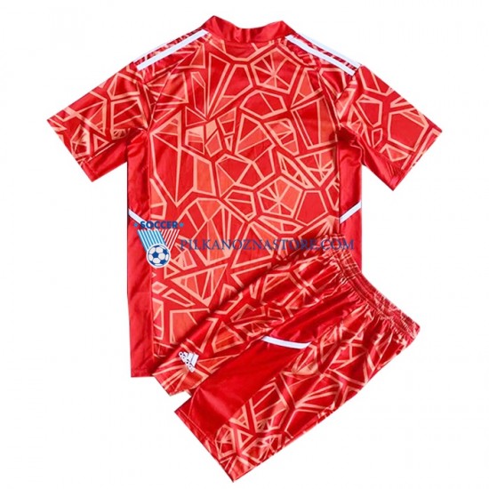 Strój Bramkarski Juventus dla Dzieci Koszulka Wyjazdowy 2022-2023 Krótkie Rękawy