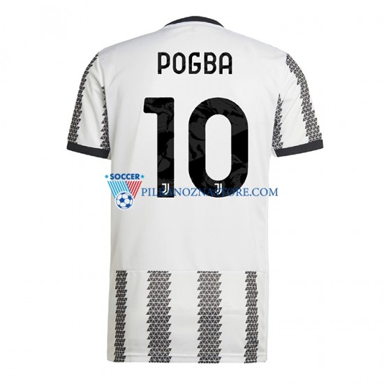 Juventus Pogba 10 Koszulka Męska Domowy 2022-2023 Krótkie Rękawy