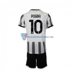 Juventus dla Dzieci Pogba 10 Koszulka Domowy 2022-2023 Krótkie Rękawy