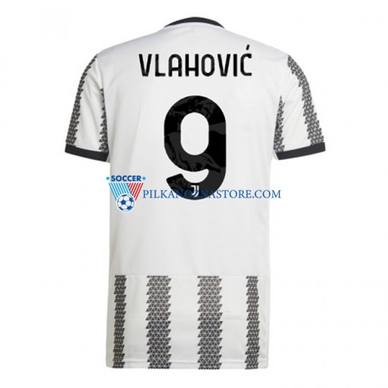 Juventus Vlahovic 9 Koszulka Męska Domowy 2022-2023 Krótkie Rękawy