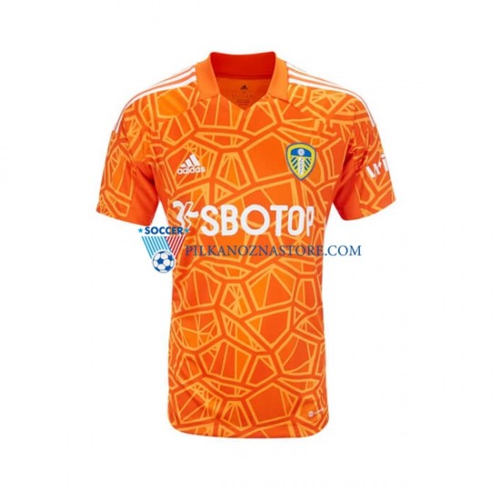 Strój Bramkarski Leeds United Koszulka Męska Wyjazdowy 2022-2023 Krótkie Rękawy