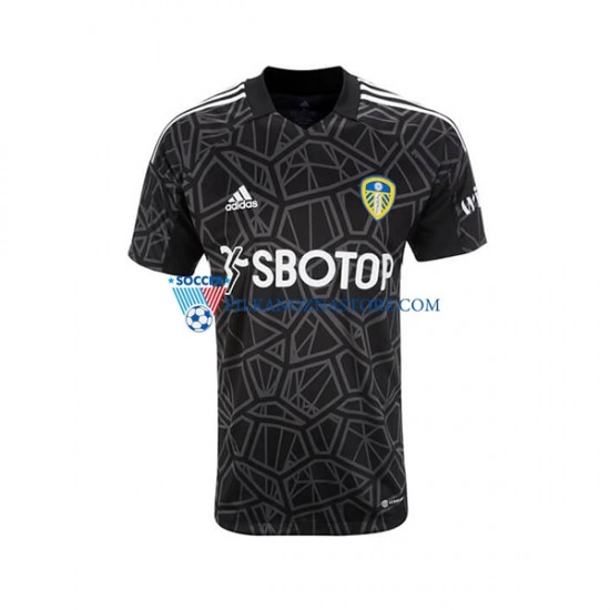 Strój Bramkarski Leeds United Koszulka Męska Domowy 2022-2023 Krótkie Rękawy