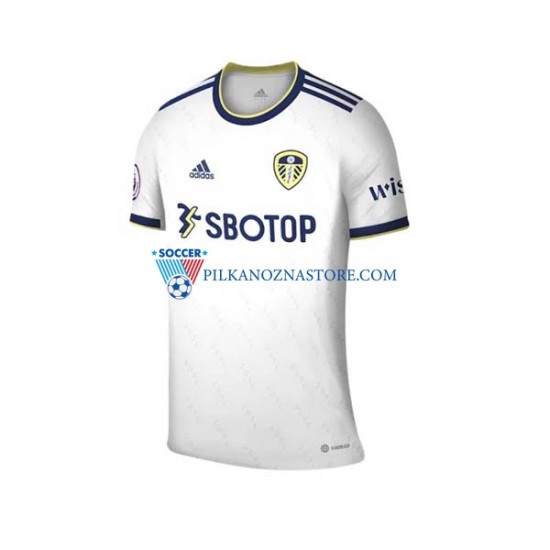 Leeds United Koszulka Męska Domowy 2022-2023 Krótkie Rękawy