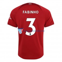 Liverpool Fabinho 3 Koszulka Męska Domowy 2022-2023 Krótkie Rękawy