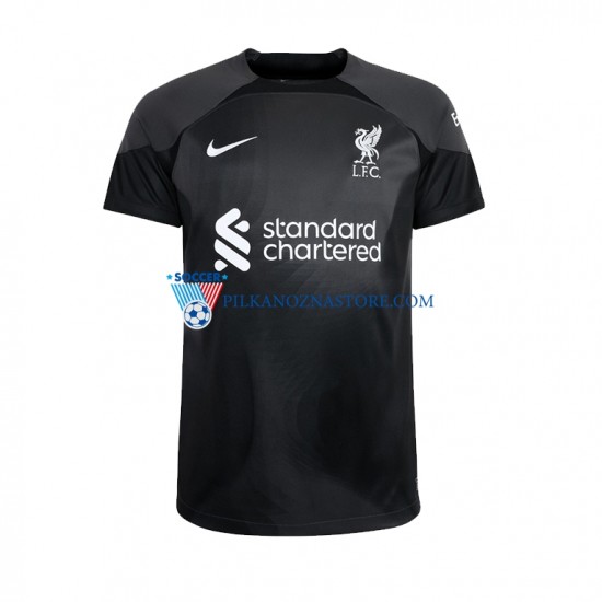 Strój Bramkarski Liverpool Koszulka Męska Wyjazdowy 2022-2023 Krótkie Rękawy