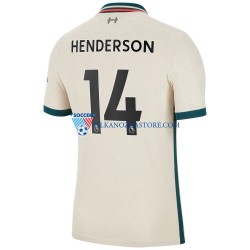 Liverpool Henderson 14 Koszulka Męska Wyjazdowy 2021-2022 Krótkie Rękawy