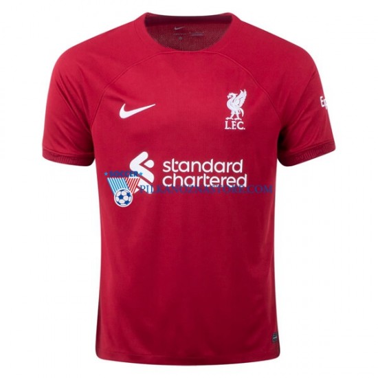 Liverpool Koszulka Męska Domowy 2022-2023 Krótkie Rękawy