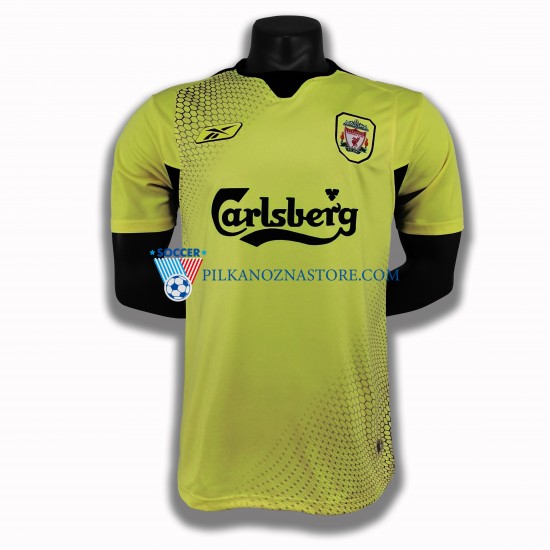 Liverpool Retro Koszulka Męska Wyjazdowy 2004-2005 Krótkie Rękawy