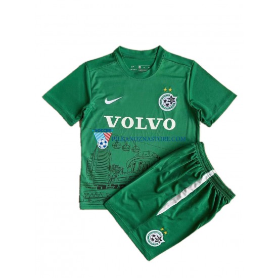 Maccabi Haifa dla Dzieci Commemorative Edition Koszulka Domowy 2022-2023 Krótkie Rękawy