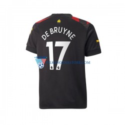 Manchester City De Bruyne 17 Koszulka Męska Wyjazdowy 2022-2023 Krótkie Rękawy