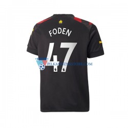 Manchester City Foden 47 Koszulka Męska Wyjazdowy 2022-2023 Krótkie Rękawy