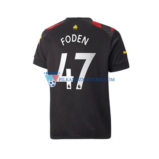 Manchester City Foden 47 Koszulka Męska Wyjazdowy 2022-2023 Krótkie Rękawy