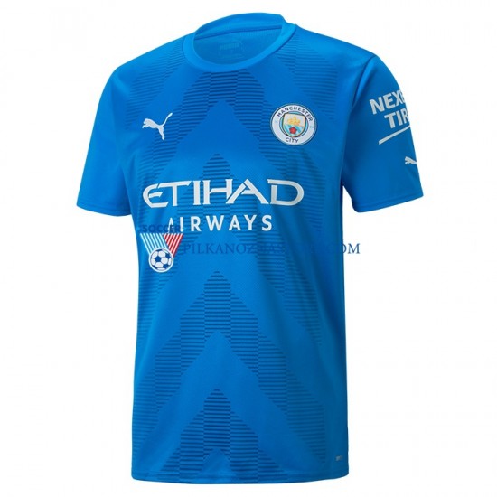 Strój Bramkarski Manchester City Koszulka Męska Wyjazdowy 2022-2023 Krótkie Rękawy