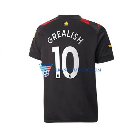 Manchester City Grealish 10 Koszulka Męska Wyjazdowy 2022-2023 Krótkie Rękawy