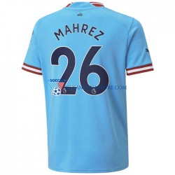 Manchester City Mahrez 26 Koszulka Męska Domowy 2022-2023 Krótkie Rękawy