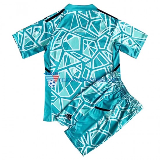 Strój Bramkarski Manchester United dla Dzieci Koszulka Trzeci 2022-2023 Krótkie Rękawy