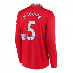 Manchester United Harry Maguire 5 Koszulka Męska Domowy 2022-2023 Długie Rękawy