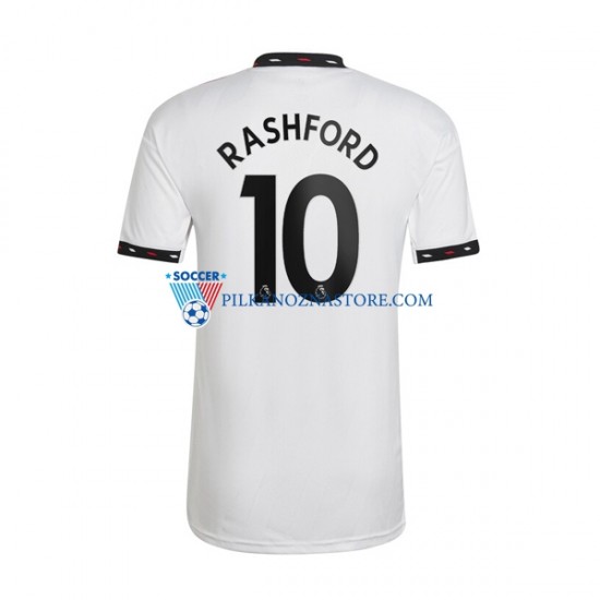 Manchester United Rashford 10 Koszulka Męska Wyjazdowy 2022-2023 Krótkie Rękawy