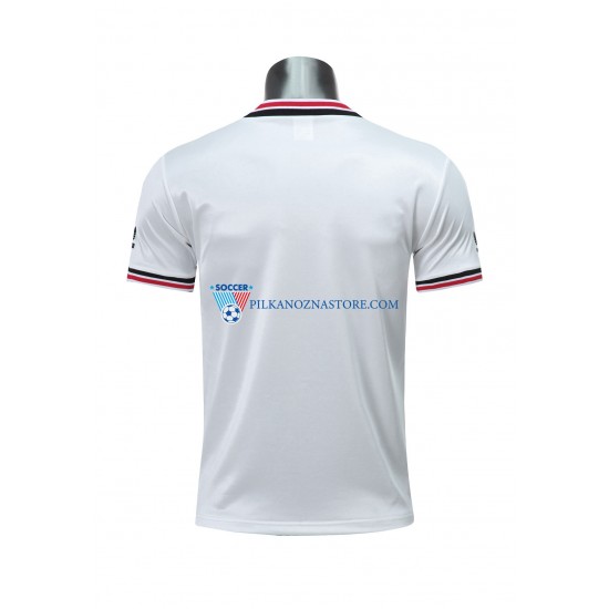 Manchester United 1985 Retro Koszulka Męska Wyjazdowy Krótkie Rękawy