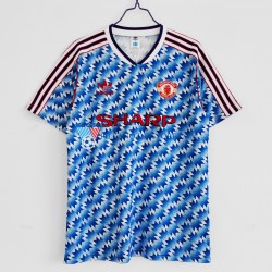 Manchester United 1992 Retro Koszulka Męska Domowy Krótkie Rękawy