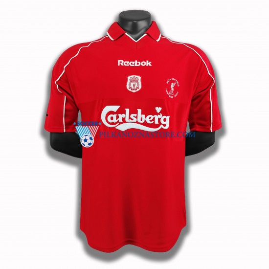 Manchester United 2000-2001 Retro Koszulka Męska Domowy Krótkie Rękawy