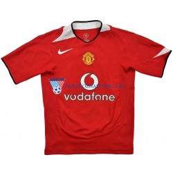 Manchester United Retro Koszulka Męska Domowy 2004-2006 Krótkie Rękawy