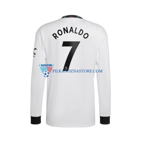 Manchester United Ronaldo 7 Koszulka Męska Wyjazdowy 2022-2023 Długie Rękawy