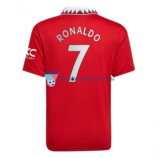 Manchester United Ronaldo 7 Koszulka Męska Domowy 2022-2023 Krótkie Rękawy