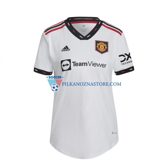 Manchester United Koszulka Damska Wyjazdowy 2022-2023 Krótkie Rękawy