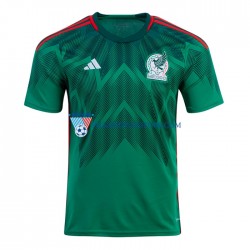 Meksyk Koszulka Męska Domowy MŚ 2022 Krótkie Rękawy