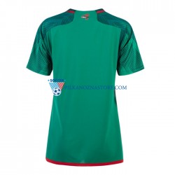 Meksyk Koszulka Damska Domowy 2022-2023 Krótkie Rękawy